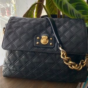 ***SOLD*** Marc Jacobs “The XL Single” quilted shoulder bag excellent condition